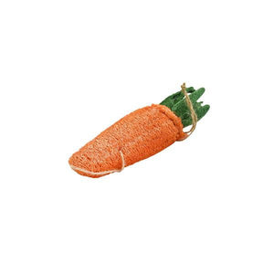 Dental Carrot Toy - Loofah