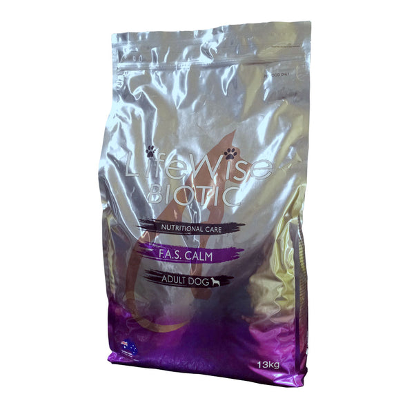 LifeWise BIOTIC F.A.S. Calm with Fish, Lamb, Oats, Rice & Vegetables Dog Food
