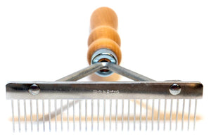 Shedding / Moulting Rake - Single Length Teeth