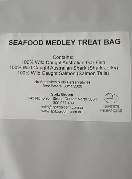 Seafood Medley… Natural Dog Treat Mixed Bag
