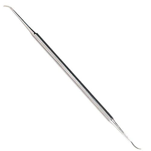 Double-ended stainless steel dental tartar scaler tool
