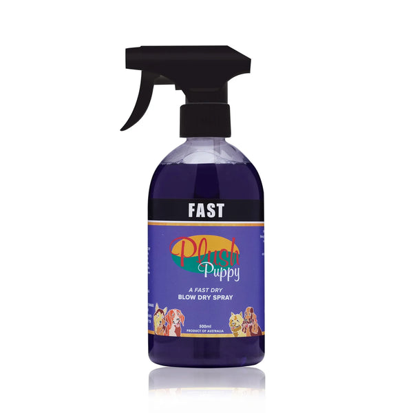 Plush Puppy FAST Blow Dry Spray trigger bottle, 500ml