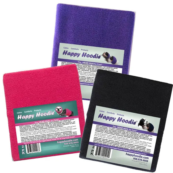 Dog Snood / Happy Hoodie / Ear Buddy (Neon Pink or Navy)