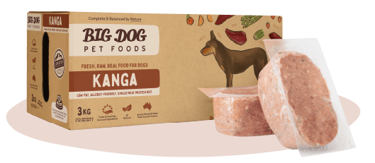 Big Dog - Raw - BARF - Frozen Dog Food: KANGAROO